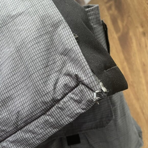 COLUMBIA snow / ski /‎ snowboarding pants Youth Size 14/16 grey plaid - Picture 10 of 10